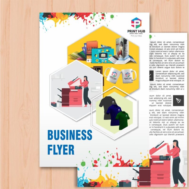 Marketing Mertials for you Business. Flyers Printing in Coimbatore