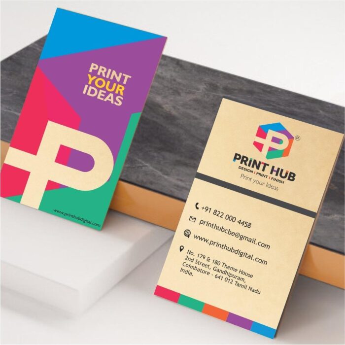 Metallic Visiting Cards are Available in Single and Double or Front and Back Sides