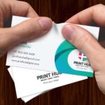 Waterproof Business Cards printing and Non tearable Designing